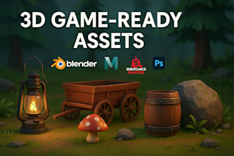 create professional roblox 3d models, ugc items, and game assets