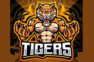 create wonderful and excellent tiger logo design