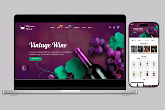 design professional wine shopify store liquor website wine website liquor store