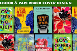 design book cover ebook paperback cover design