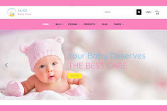 design baby clothing shopify store kids clothing clothing website baby store