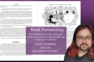 format your book for you