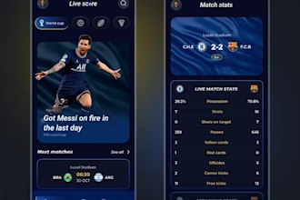 develop a custom fantasy sports app for ios and android with real time analytics