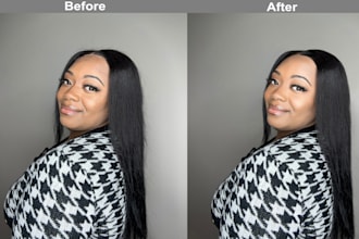 retouch photo edit image with fast delivery
