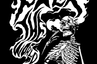 do amazing skull and skeleton t shirt design