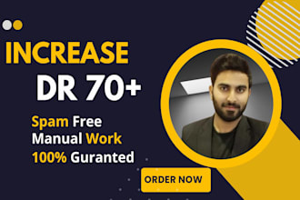 increase dr ahrefs domain rating dr 70 plus
