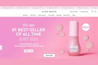 build cosmetic shopify store beauty website skincare website skincare shopify