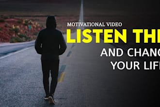 create a cinematic motivational videos for youtube