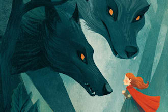 draw fairy tale illustrations for book stories