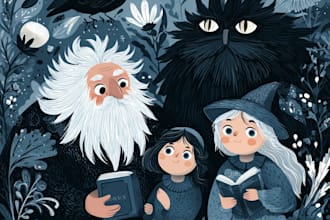 make fairy tale illustration