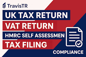 prepare UK tax return, UK vat return filing, hmrc self assessment tax return