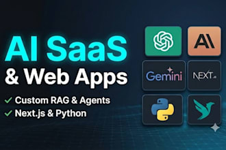 build an ai saas platform or ai web application