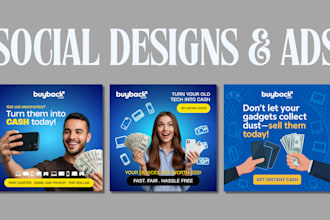 design social media ad creatives