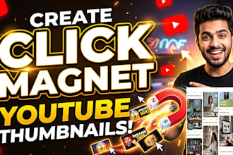 viral  thumbnails, pinterest pins, canva presentations