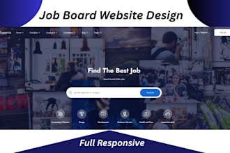 design recruitment job board, healthcare staffing, hiring agency website