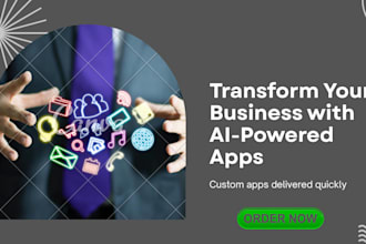 create ai powered restaurant or travel app with booking features