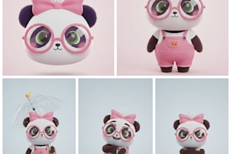 make cute cartonic charaters for mascot,projects,stickers