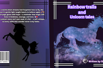 illustrate perfect and cute children story book covers
