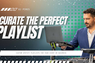 curate the perfect playlist for your event or business