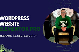 redesign and modernize your wordpress website with elementor pro