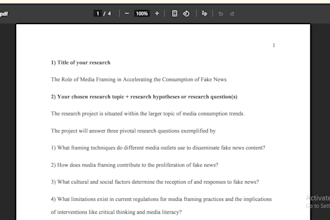 turn your research idea into a clear, professional outline