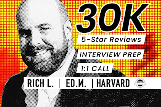 run a live interview and provide expert feedback