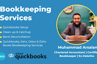 setup, catch up and do bookkeeping in quickbook,xero,erpnext