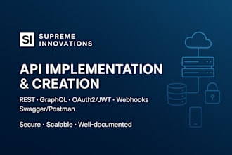 work on API in PHP laravel or codeignitor project