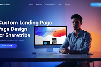 setup, customize sharetribe marketplace ecommerce website landing page mvp b2b