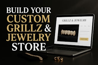 create photorealistic cgi 3d jewelry design, for grillz website brand