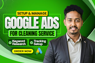 generate cleaning leads with high converting google PPC ads