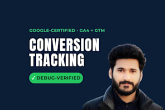 setup google tag manager, ga4 and conversion tracking