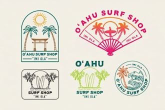 made a premium hand drawn visual identity