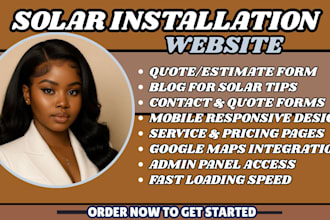 solar installation website solar quote website solar solutions website