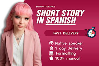 write a short story in spanish