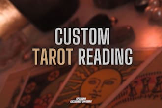 give you a deep, personalized tarot reading for clarity and guidance