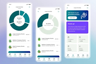 build a modern financial investment wealth management app