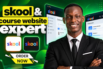 setup skool community skool online course be your skool promotion skool manager