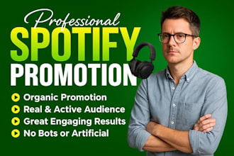 do spotify album promotion, spotify music track promotion