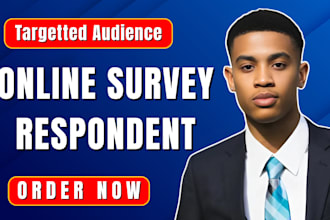 professionally conduct and your online survey to real and verified respondent