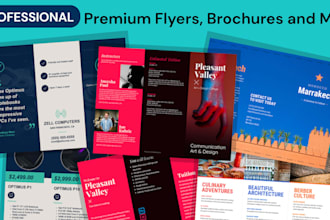 design company profile, brochure, proposal or annual report