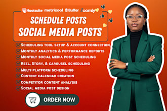 schedule post metricool hootsuite buffer sprout social later social bee loomly
