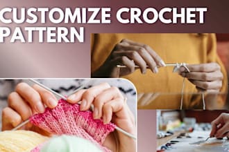 do handmade craft, crocheting, sewing, knitting