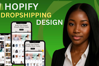 build converting 8 figure shopify dropshipping branded store or shopify website