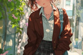 do an anime or comic character