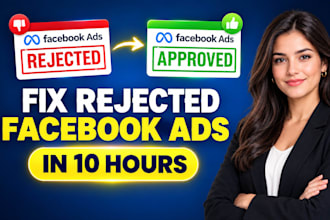 fix, and get your rejected facebook ads approved