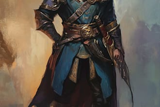 dnd character art and dnd character art