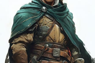 fantasy character and character art