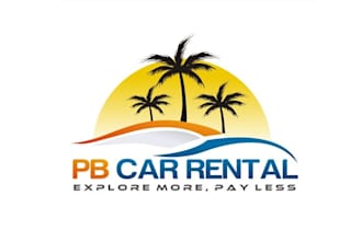 design best quality car rental company logo