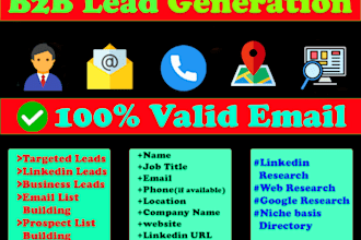 do expert b2b lead generation and find qualified leads for your business